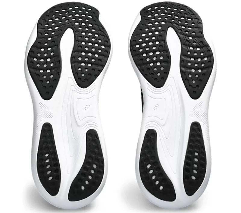 Asics Women's GEL-NIMBUS 25 Running Shoes Black/Glow Yellow-6